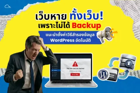 เว็บหายทั้งเว็บ เพราะไม่ได้ Backup